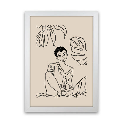 Sundays Art Print by Lucy Michelle White Grain
