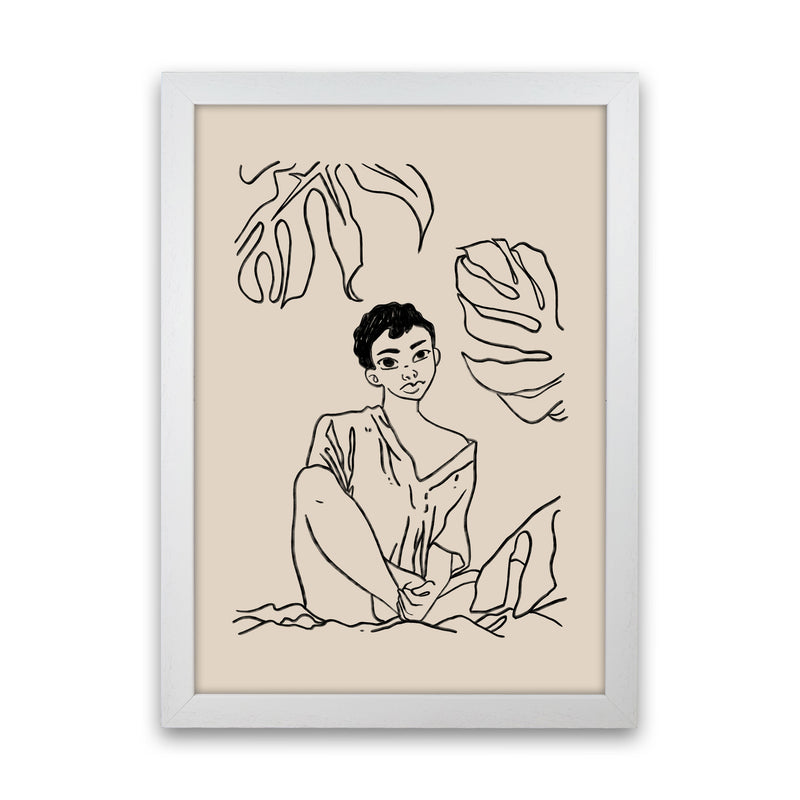 Sundays Art Print by Lucy Michelle White Grain