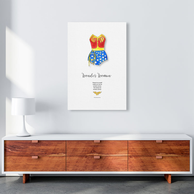 Vintage Wonder Woman Modern Fashion Print A1 Canvas