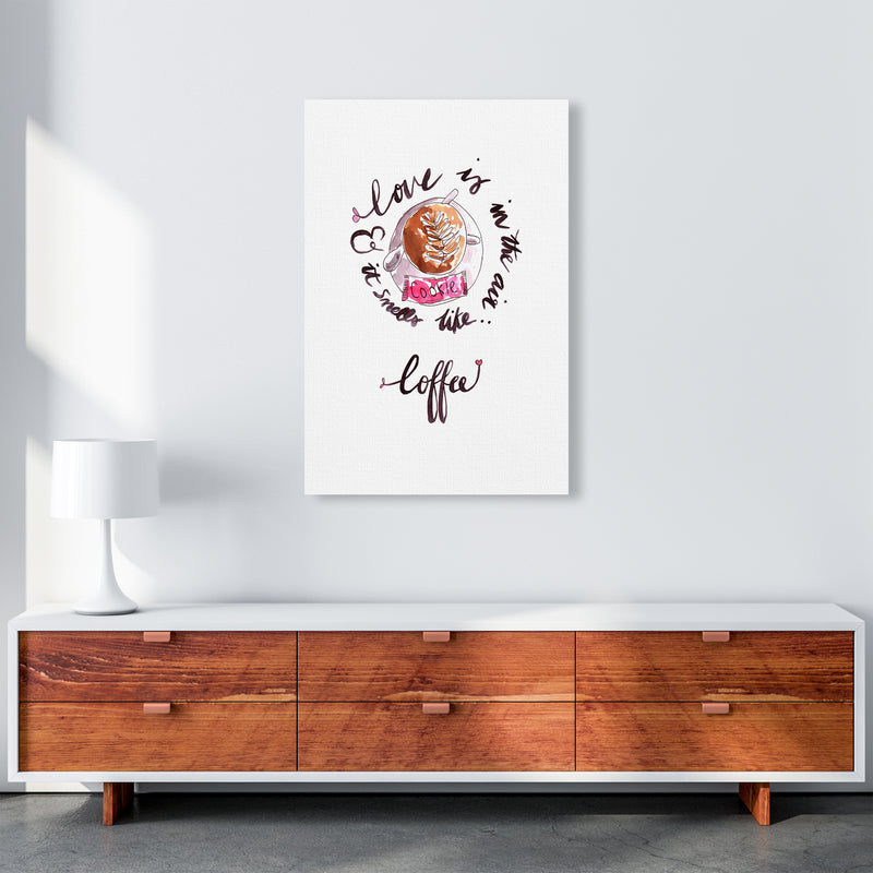 Smells Like Coffee, Kitchen Food & Drink Art Prints A1 Canvas