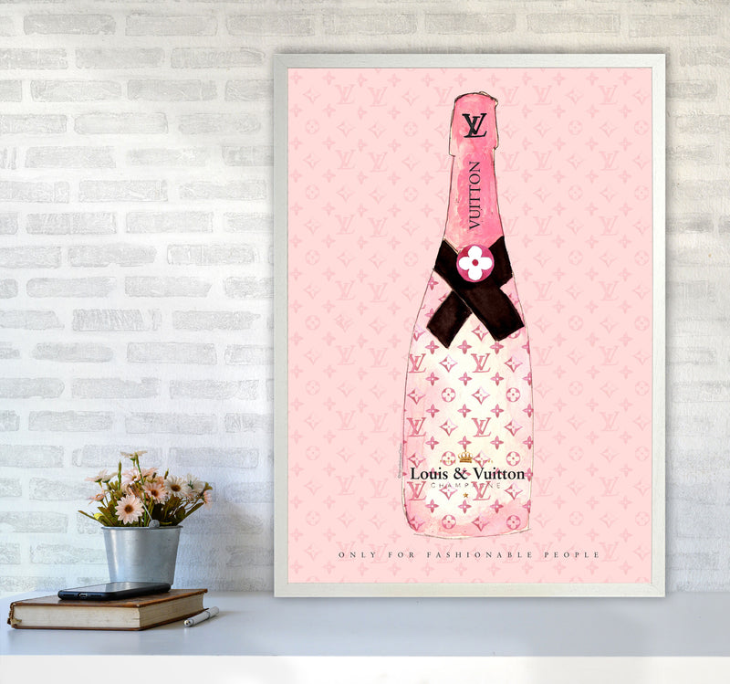 LV Fashion Champagne, Kitchen Food & Drink A1 Oak Frame