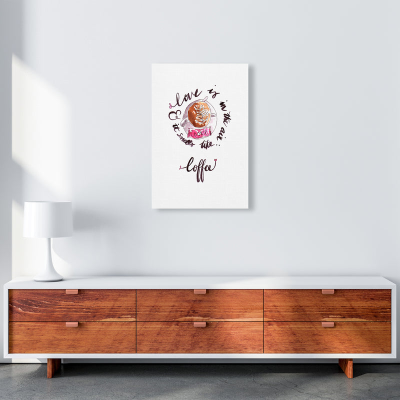 Smells Like Coffee, Kitchen Food & Drink Art Prints A2 Canvas