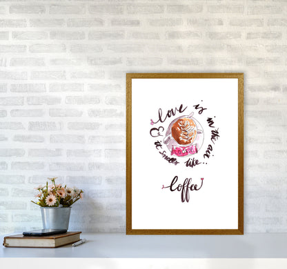 Smells Like Coffee, Kitchen Food & Drink Art Prints A2 Print Only