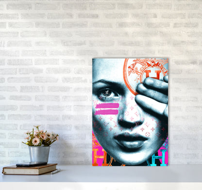 Runway Rebel Modern Fashion Print A2 Black Frame
