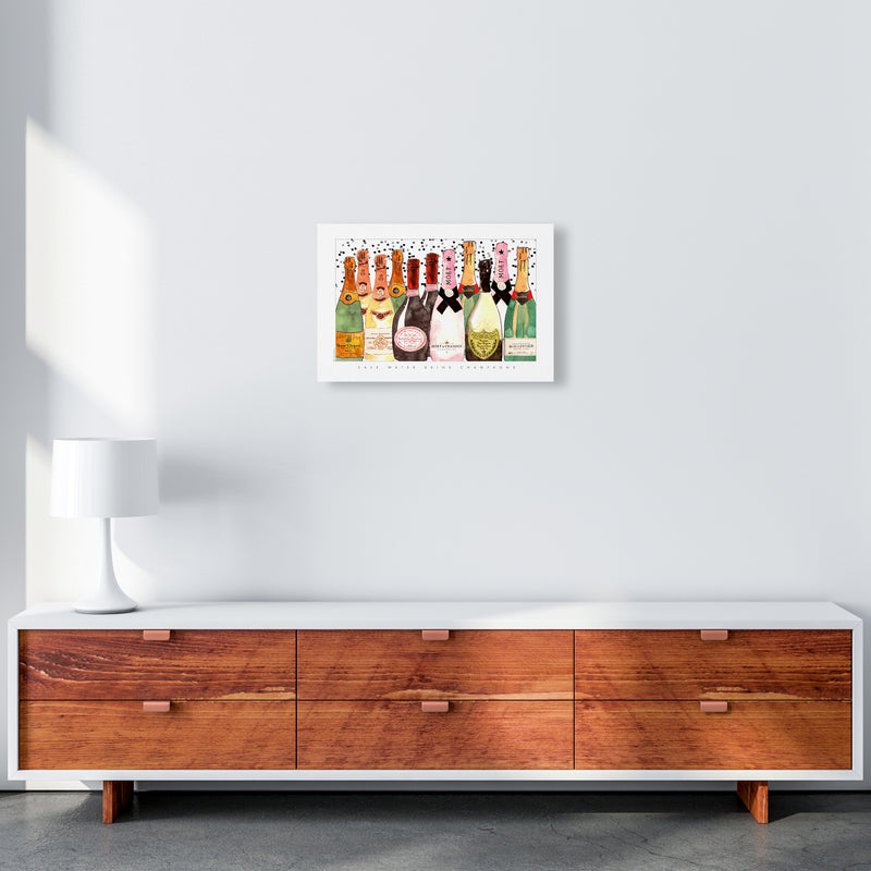Champagne Bottles, Kitchen Food & Drink Art Prints A3 Canvas