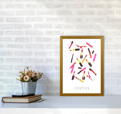 I Can Take On The World But First I Need Lipstick Modern Fashion Print A3 Print Only