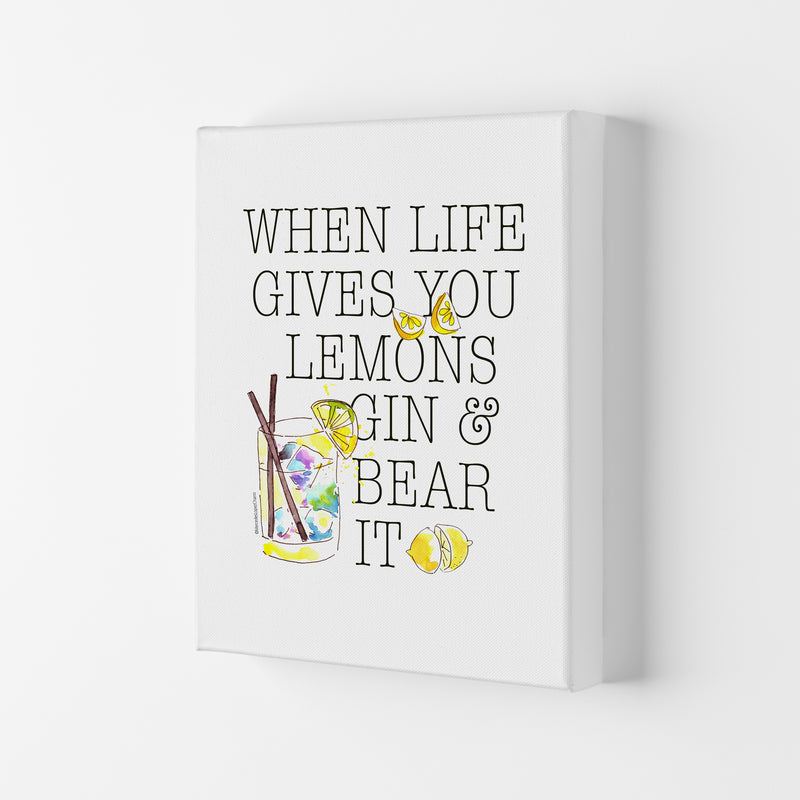 When Gives You Lemons, Kitchen Food & Drink Art Prints Canvas