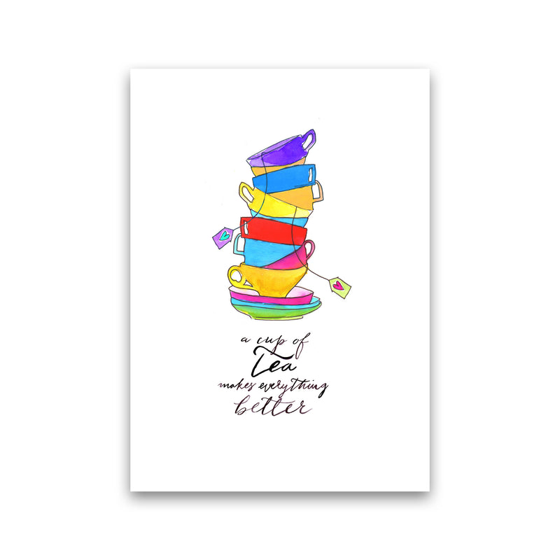 Cup Of Tea, Kitchen Food & Drink Art Prints Print Only