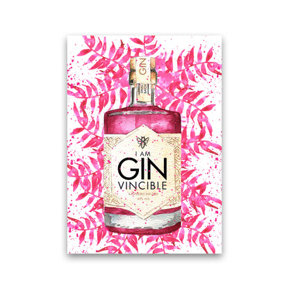 Ginvincible, Kitchen Food & Drink Art Prints Print Only