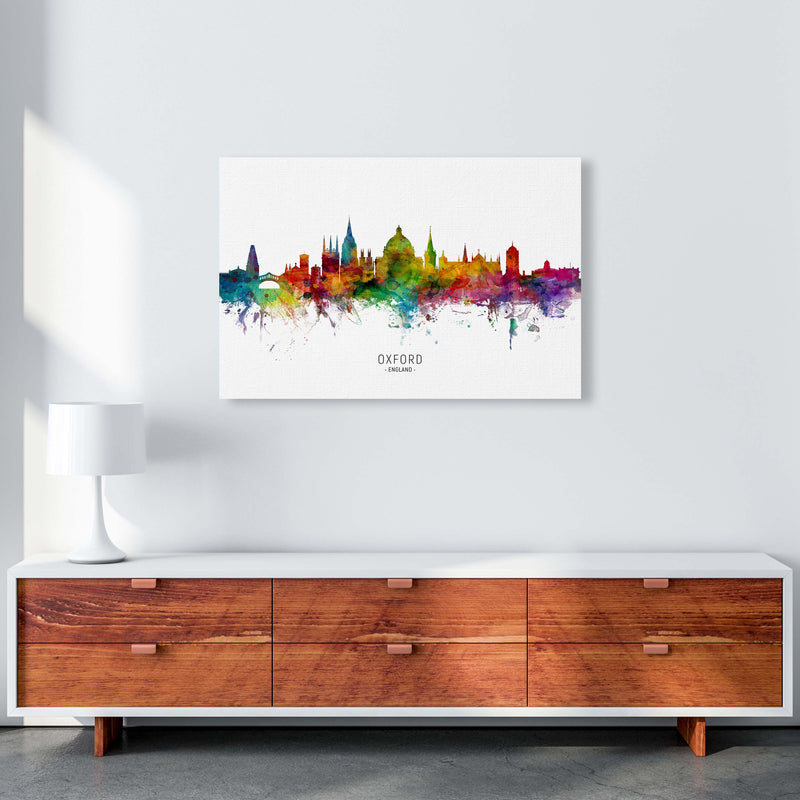 Oxford England Skyline Art Print by Michael Tompsett A1 Canvas