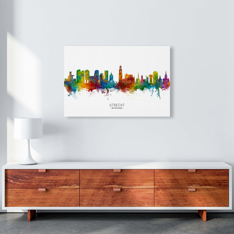 Utrecht Netherlands Skyline Art Print by Michael Tompsett A1 Canvas