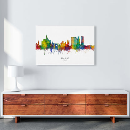 Reading England Skyline Art Print by Michael Tompsett A1 Canvas