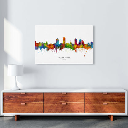 Tallahassee Florida Skyline Art Print by Michael Tompsett A1 Canvas