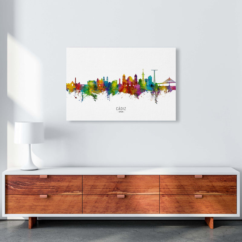 Cadiz Spain Skyline Art Print by Michael Tompsett A1 Canvas