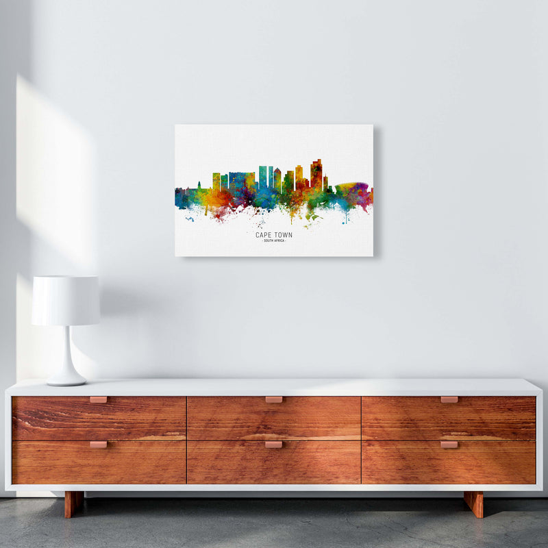 Cape Town South Africa Skyline Art Print by Michael Tompsett A2 Canvas