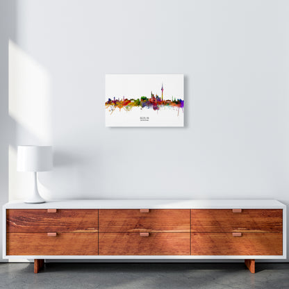Berlin Deutschland Skyline Art Print by Michael Tompsett A3 Canvas