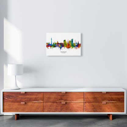 Dortmund Deutschland Skyline Art Print by Michael Tompsett A3 Canvas