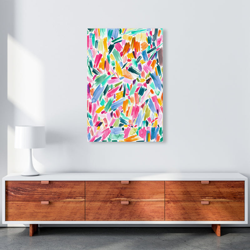 Artist Simple Pleasure Abstract Art Print by Ninola Design A1 Canvas
