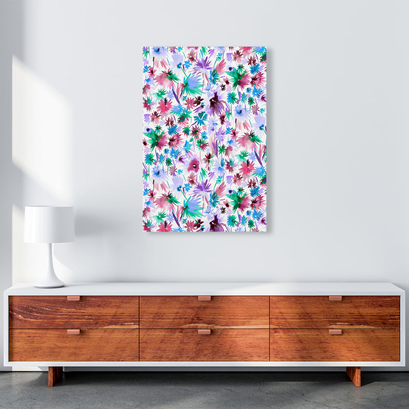 Abstract Jungle Colors Abstract Art Print by Ninola Design A1 Canvas
