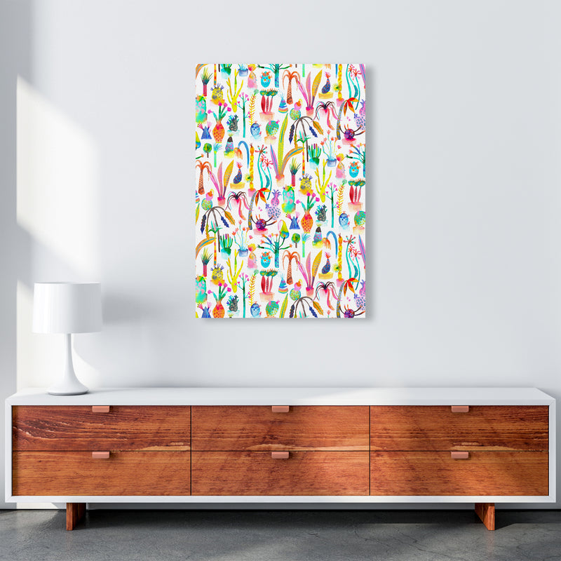 Lush Garden Abstract Art Print by Ninola Design A1 Canvas