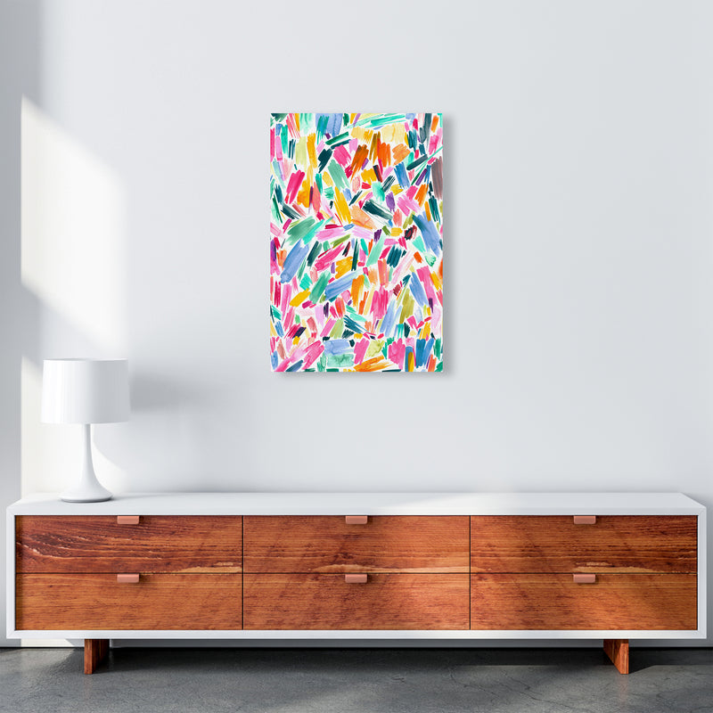 Artist Simple Pleasure Abstract Art Print by Ninola Design A2 Canvas