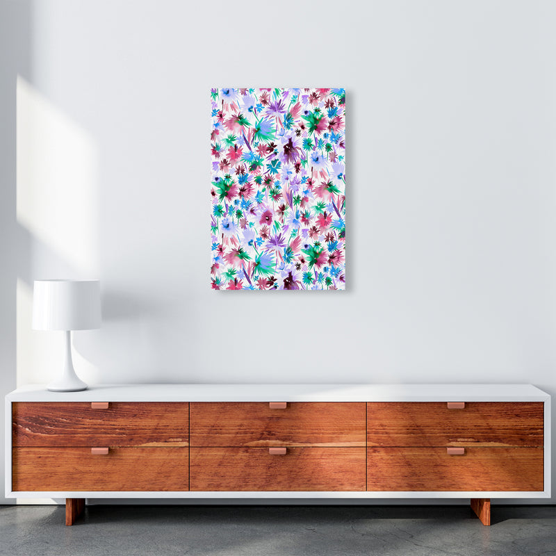 Abstract Jungle Colors Abstract Art Print by Ninola Design A2 Canvas