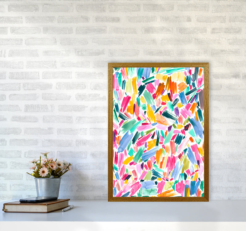 Artist Simple Pleasure Abstract Art Print by Ninola Design A2 Print Only