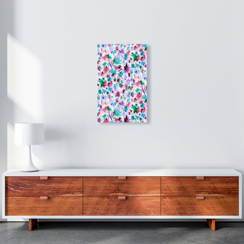 Abstract Jungle Colors Abstract Art Print by Ninola Design A3 Canvas