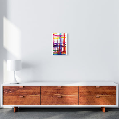 Loom Telar Abstract Art Print by Ninola Design A4 Canvas