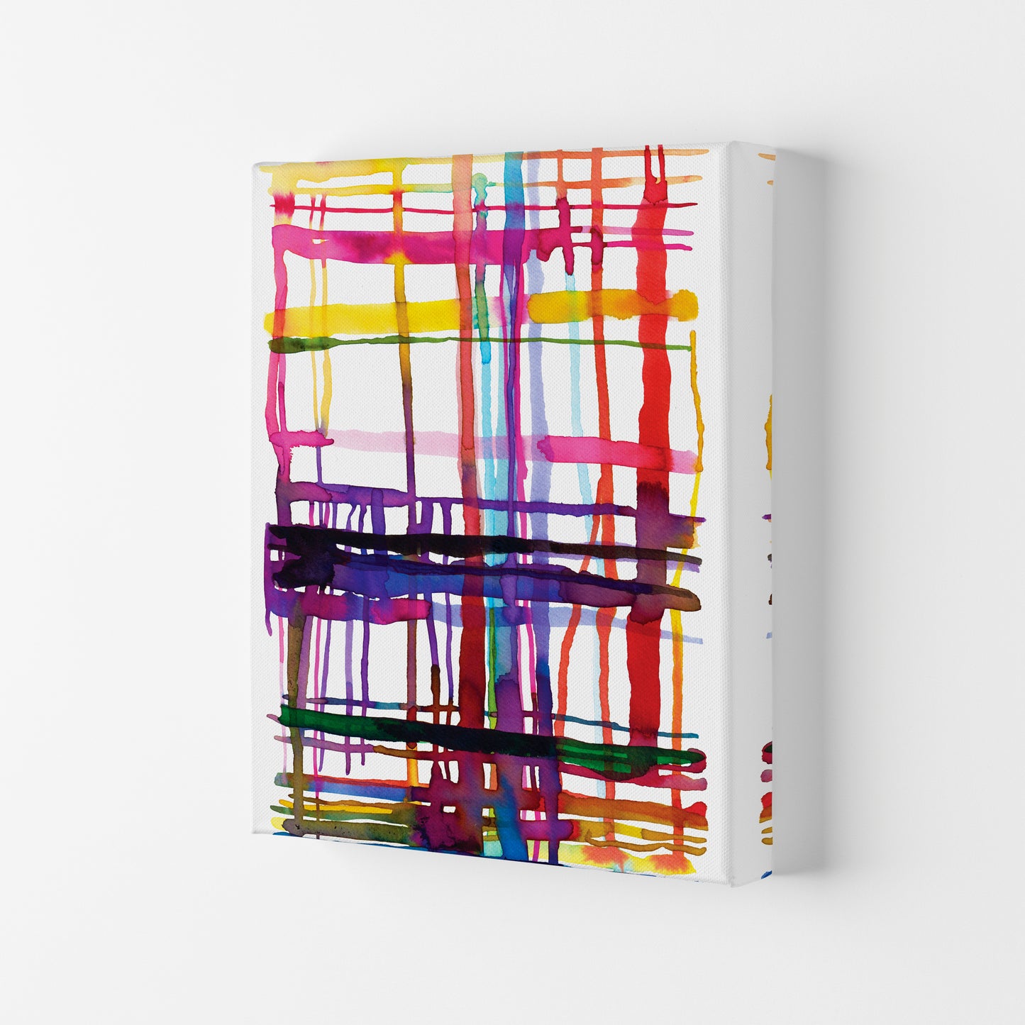 Loom Telar Abstract Art Print by Ninola Design Canvas