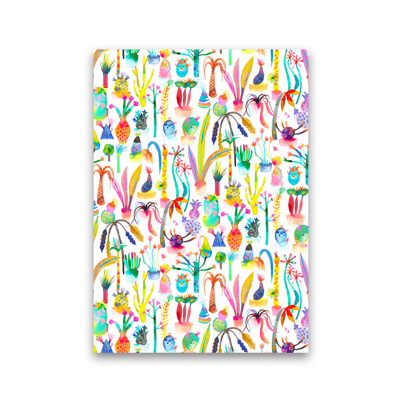 Lush Garden Abstract Art Print by Ninola Design Print Only