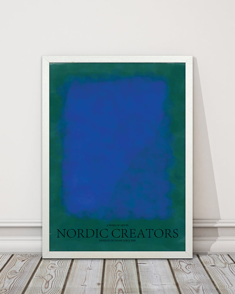 Color Block 3 Abstract Art Print by Nordic Creators