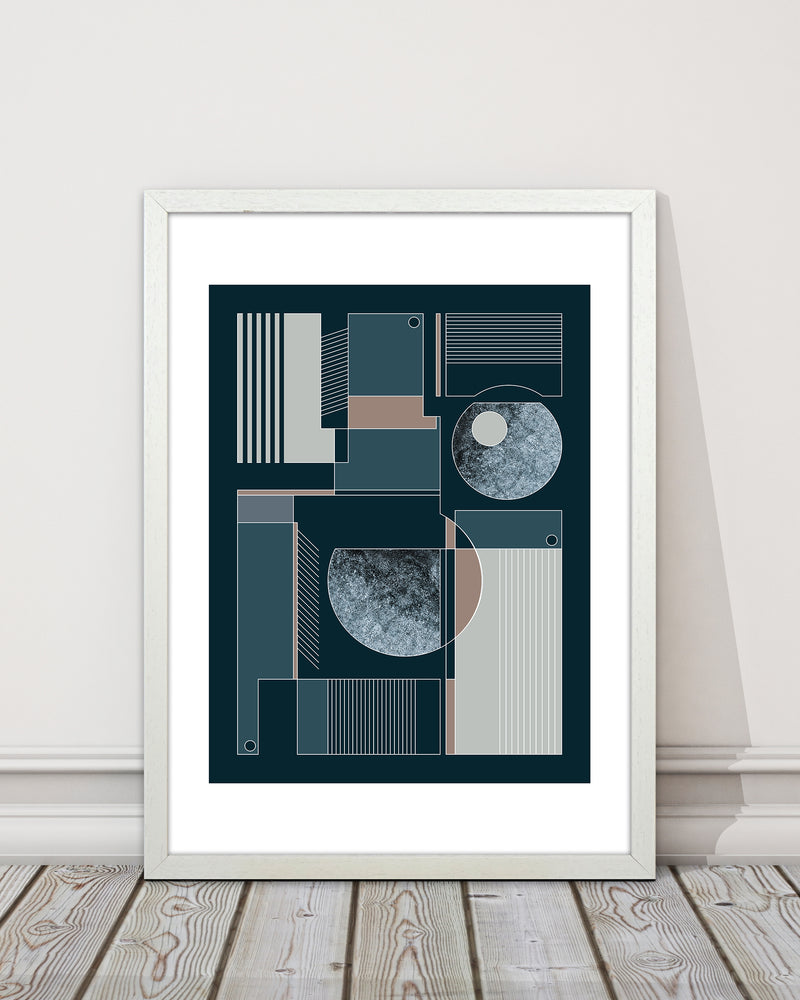 Geometric III Abstract Art Print by Nordic Creators