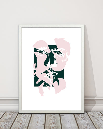 Modern Art II Abstract Art Print by Nordic Creators