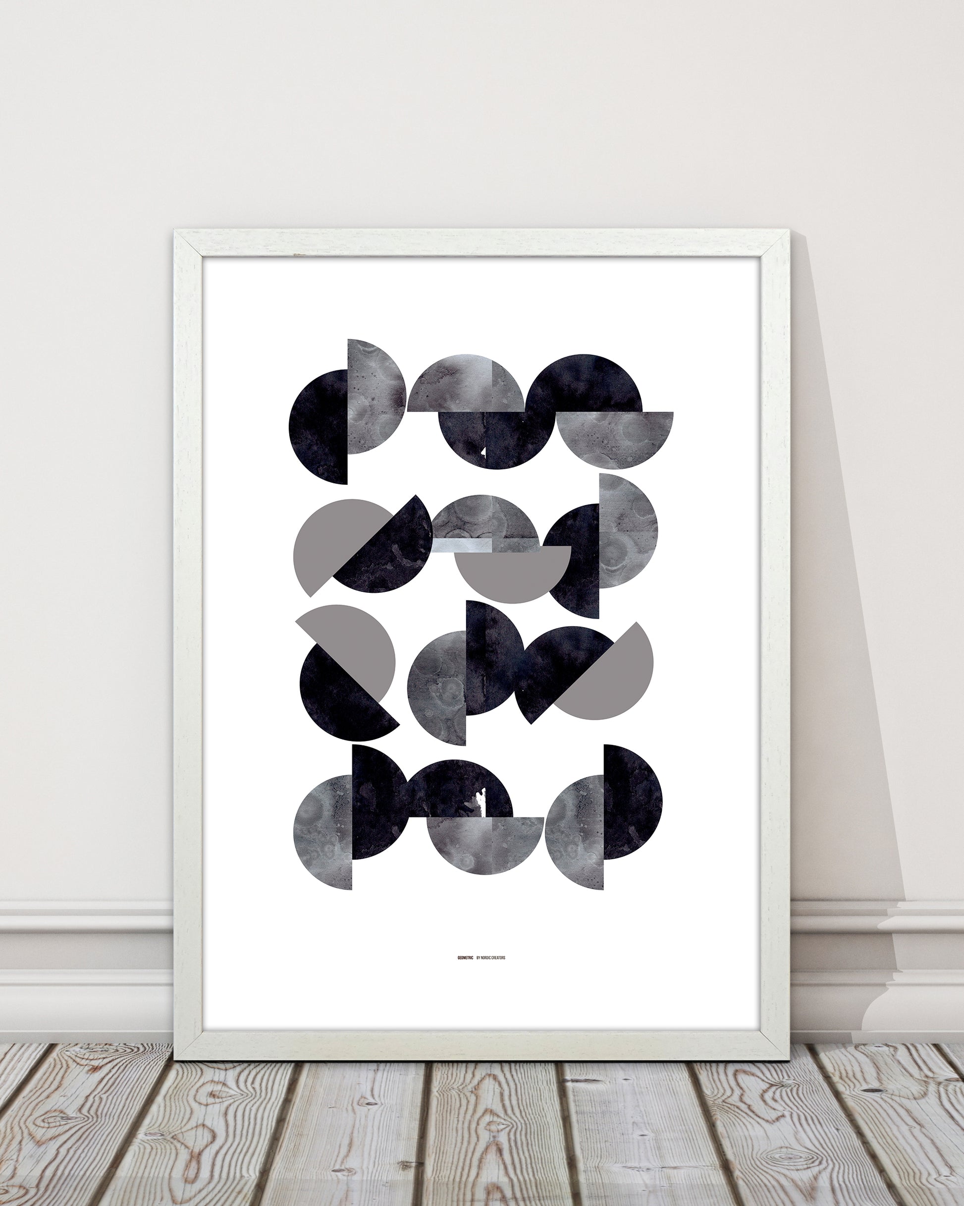 PJ-836-15 Geometric Abstract Art Print by Nordic Creators
