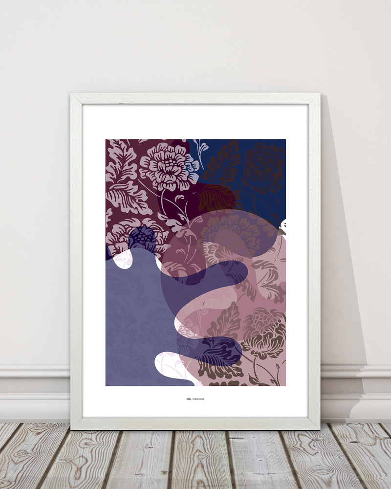 PJ-836-17 Flower Abstract Art Print by Nordic Creators