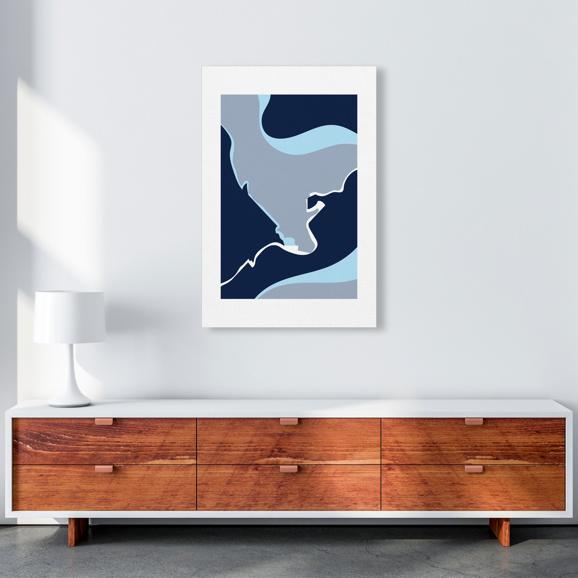 Abstract 3 Modern Contemporary Art Print by Nordic Creators A1 Canvas