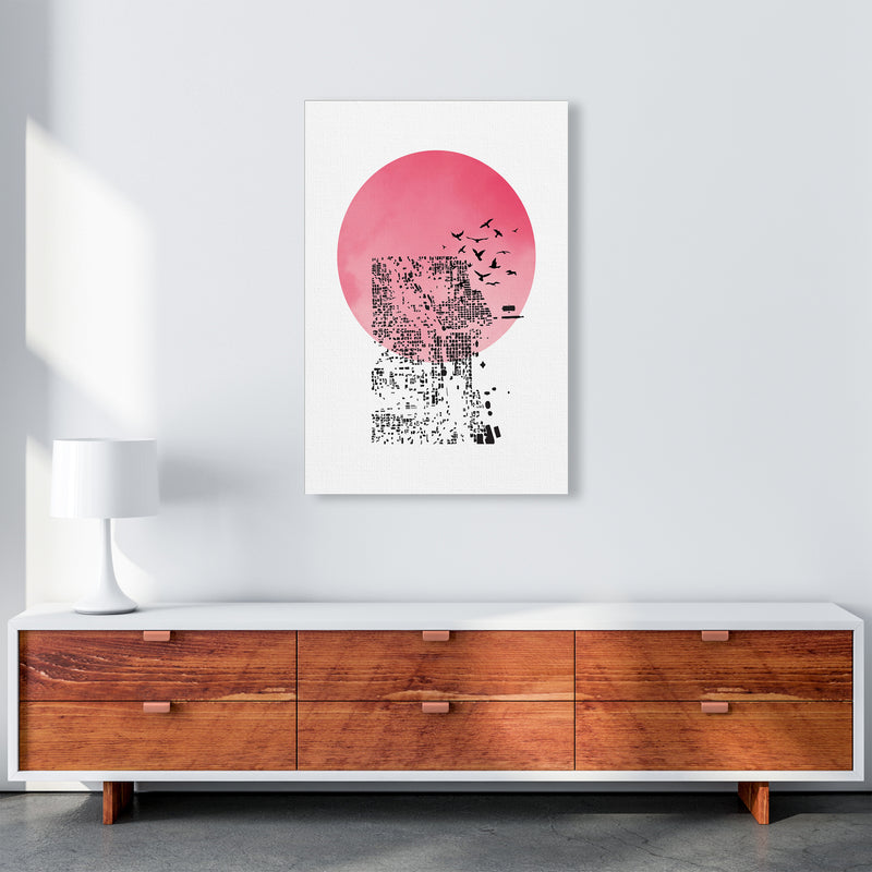 Shadow Abstract Art Print by Nordic Creators A1 Canvas