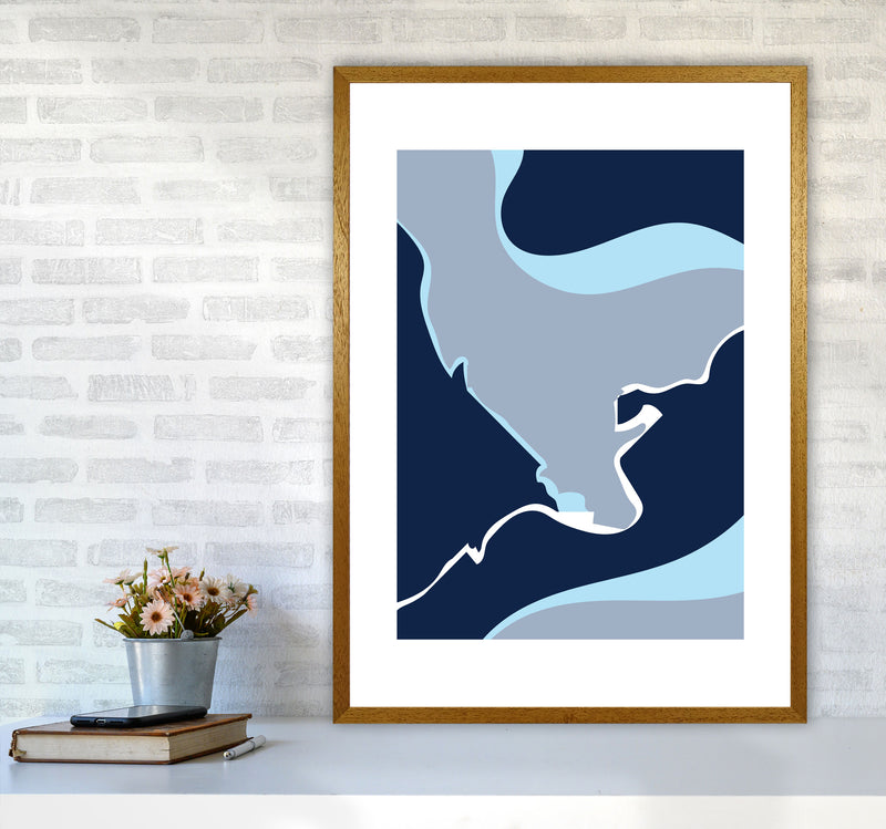 Abstract 3 Modern Contemporary Art Print by Nordic Creators A1 Print Only