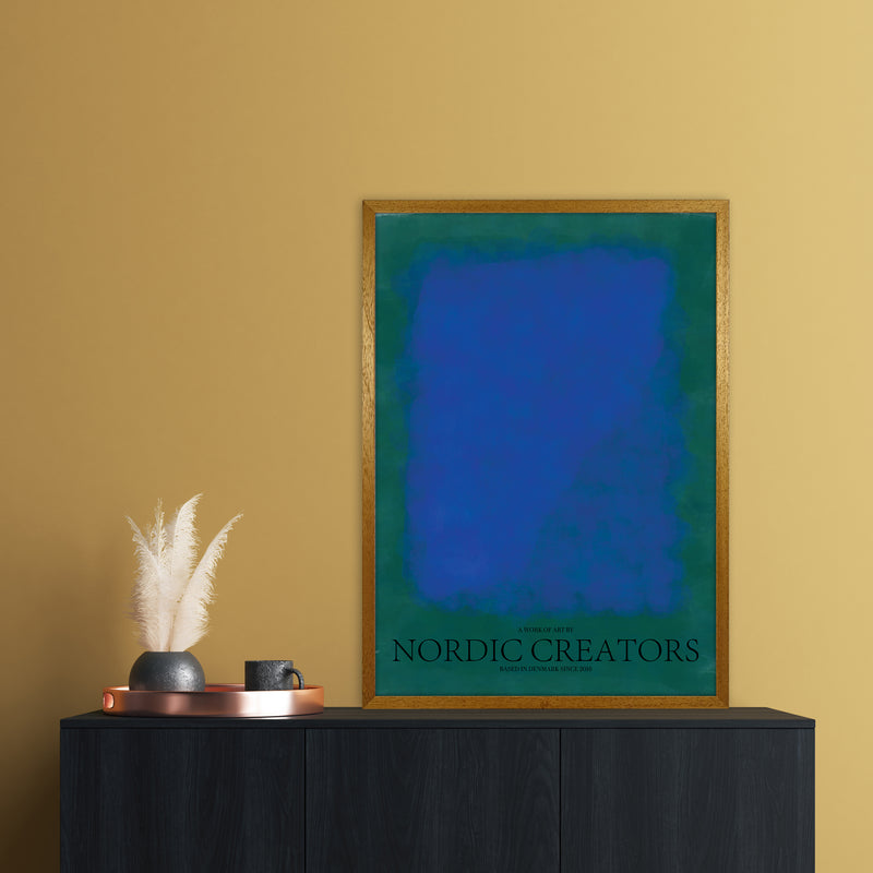 Color Block 2 Abstract Art Print by Nordic Creators A1 Print Only