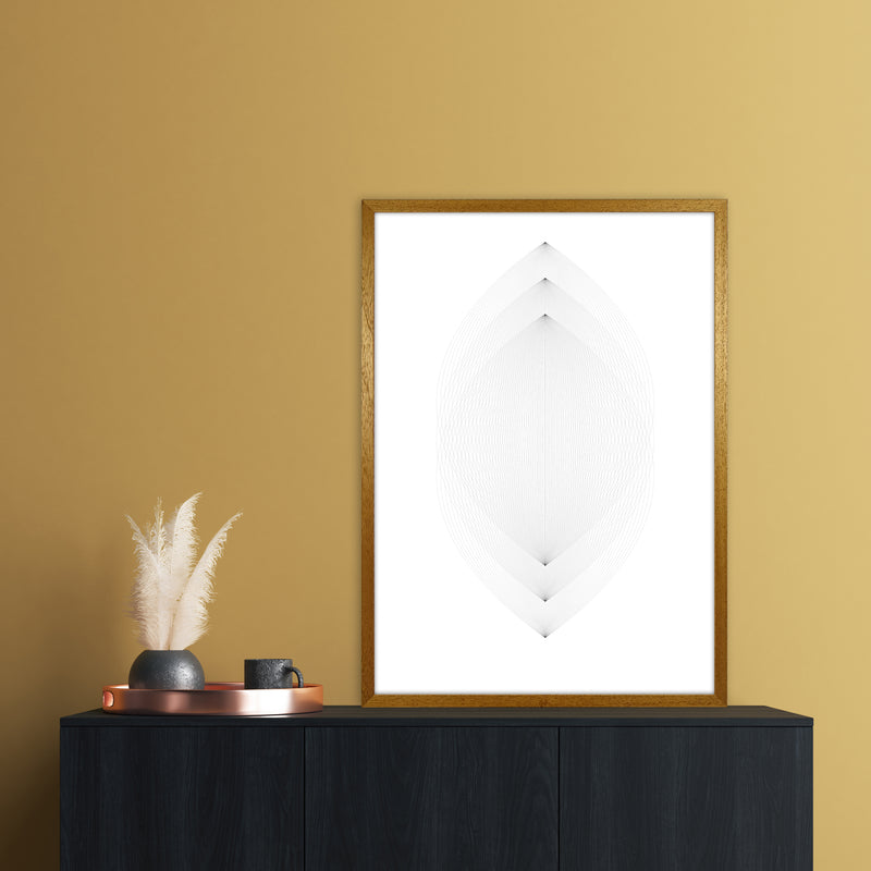 Leaves Abstract Art Print by Nordic Creators A1 Print Only