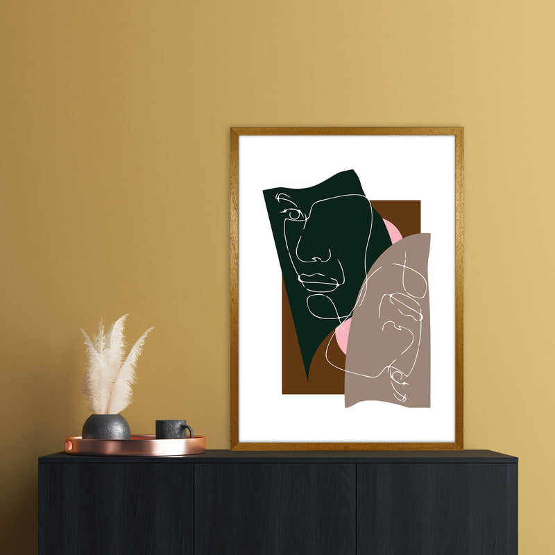 Modern Art III Abstract Art Print by Nordic Creators A1 Print Only