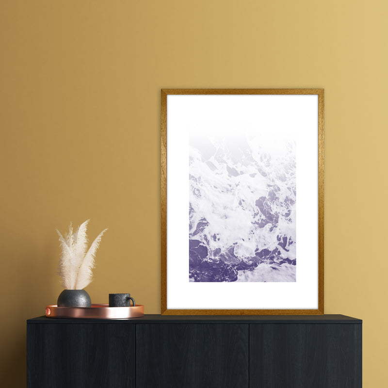 Purple Ocean Abstract Art Print by Nordic Creators A1 Print Only