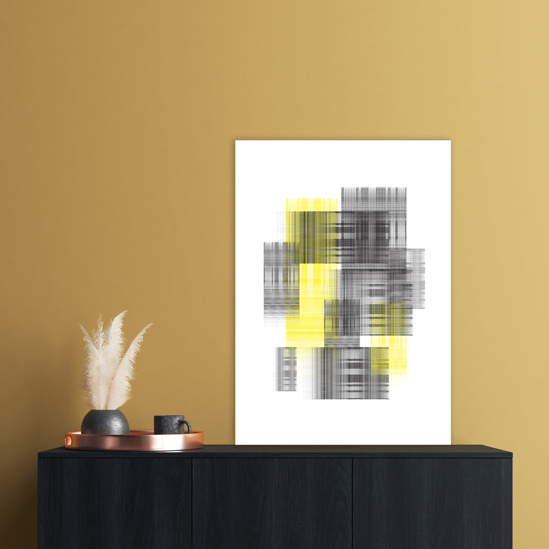 Splash 2 Abstract Art Print by Nordic Creators A1 Black Frame