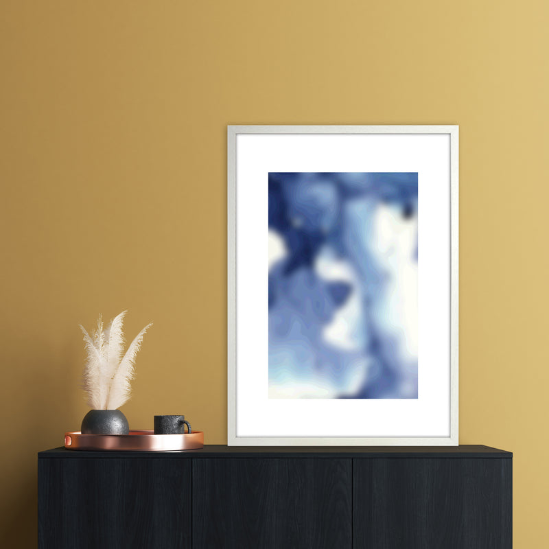 Imagination 2 Abstract Art Print by Nordic Creators A1 Oak Frame