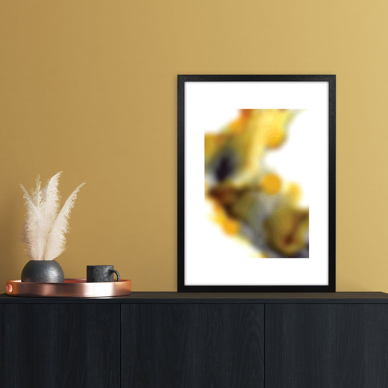Imagination Abstract Art Print by Nordic Creators A2 White Frame