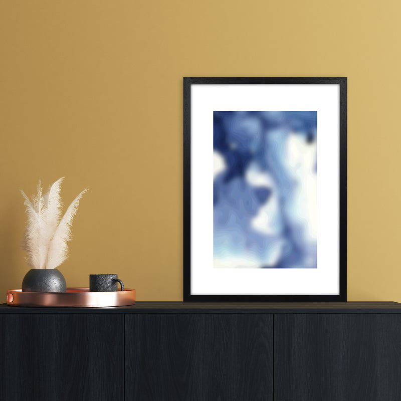 Imagination 2 Abstract Art Print by Nordic Creators A2 White Frame