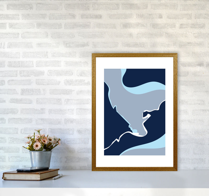 Abstract 3 Modern Contemporary Art Print by Nordic Creators A2 Print Only