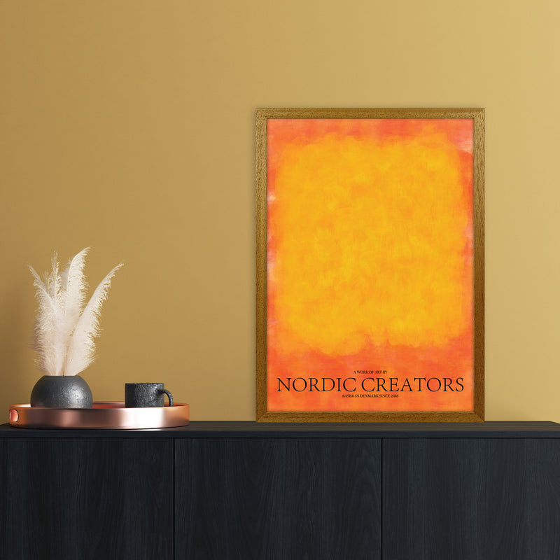 Color Block Abstract Art Print by Nordic Creators A2 Print Only