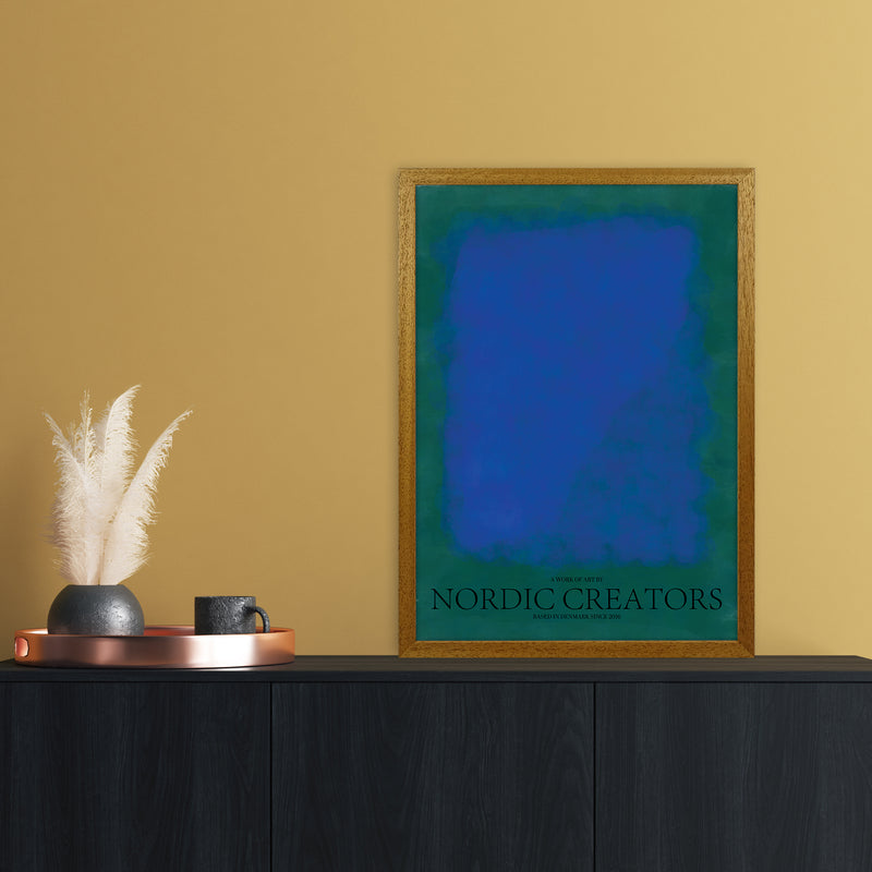 Color Block 2 Abstract Art Print by Nordic Creators A2 Print Only